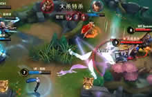 王者荣耀职业联赛WF对战LK 强势关羽收割强