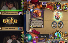 炉石黄金超级联赛秋季赛16进8 明天对Hope