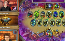 炉石传说美服夏季赛 尤格萨隆20次精彩表演