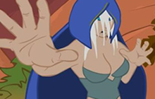 炉石传说搞笑动画 法爷挨打气到乳摇狂甩技能