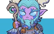 炉石传说玩家手绘集 宏达故事背景下的芸芸