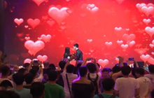 炉石黄金公开赛福州站 啦啦啦现场求婚