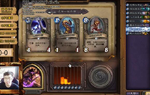 墨泽炉石竞技场45期 4无面铺场随从法12胜