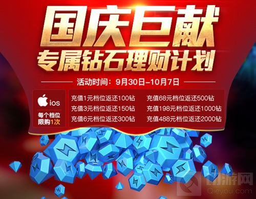 全民超神国庆活动火爆来袭 十五波福利等着你来拿