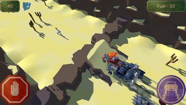 不走寻常路 竞速手游破坏之路峡谷追杀现已上架