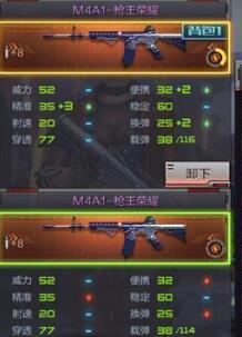 CF手游M4A1枪王荣耀精通之后满级属性全面分析