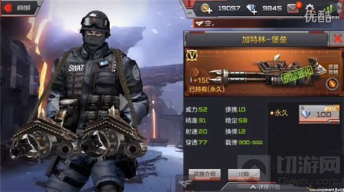 CF手游加特林堡垒多少钱 会出现在王者礼包吗