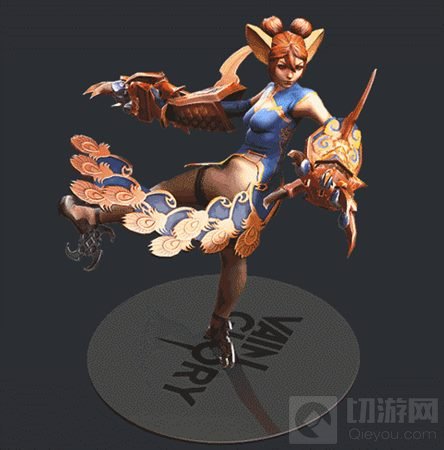 虚荣新春红妆柯思卡即将到来 新皮肤动效曝光