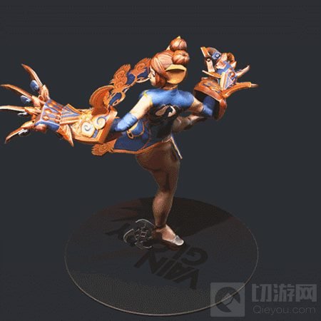 虚荣新春红妆柯思卡即将到来 新皮肤动效曝光