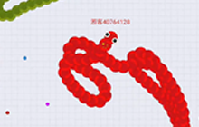 贪吃蛇大作战史诗级巨蟒 一万四千分称霸全场