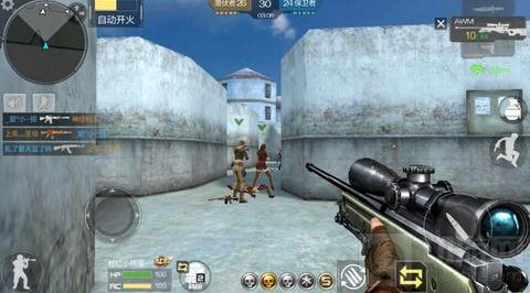 CF手游营地地图对战技巧分享 直杀对面老窝