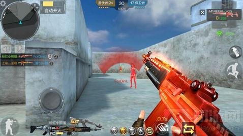 CF手游营地地图对战技巧分享 直杀对面老窝