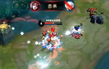 王者荣耀职业联赛AG对战仙阁 貂蝉1v2收嬴政