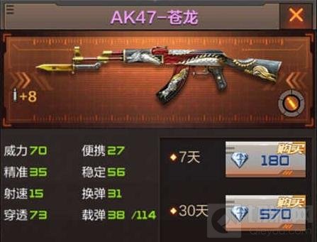 CF手游中转站对战武器推荐 单点爆破使用武器