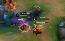 王者荣耀韩信对战视频分享 四打六强行超神