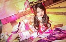 王者荣耀貂蝉胸猛COS 绝色貂蝉性感魅惑席来