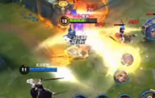 王者荣耀对战突现神姜子牙 大招一炮就收割