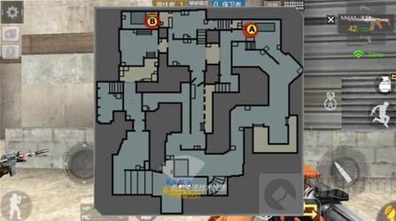 CF手游黑色城镇潜伏者对战技巧 重点点位推荐