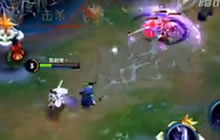 王者荣耀露娜对战解说视频 ADAP皆能超神