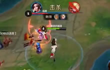 王者荣耀不知火舞对战集锦 法师刺客对战解说