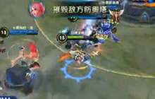 王者荣耀花木兰对战解说 团战细节奠定胜负
