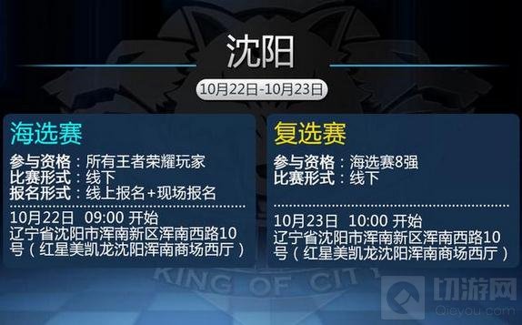 王者荣耀城市赛来到沈阳 城市赛燃情东三省