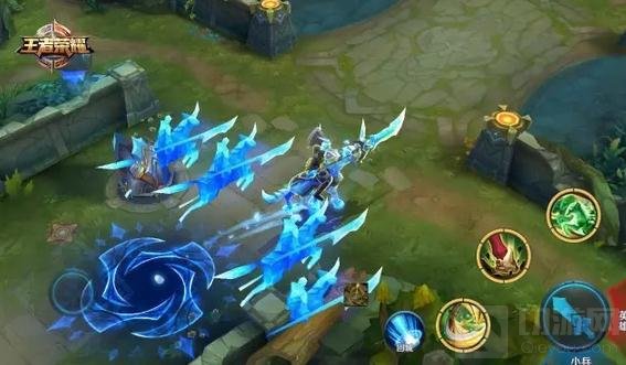 王者荣耀关羽冰峰战神技能特效 技能演示图鉴