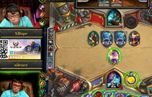 炉石传说黄金超级联赛夏季赛 XHope对silence