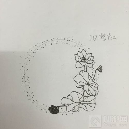 球球大作战玩家自制光环皮肤 铁血与柔情同在