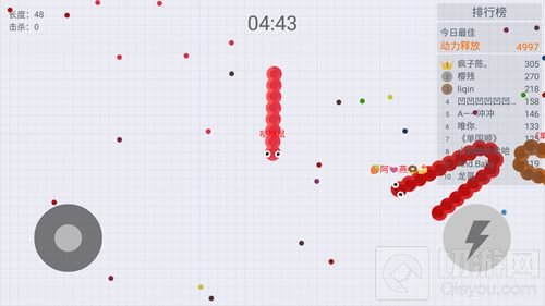 贪吃蛇大作战转弯时可以加速吗 加速怎么弄