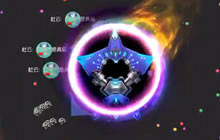 球球大作战黑洞搭配尖刀战神怎么样 效果图赏析