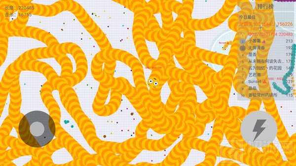 贪吃蛇大作战18万高分截图 刷高分技巧分享