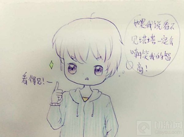 球球大作战四格漫画 希哩哩和塔坦的蠢萌对话