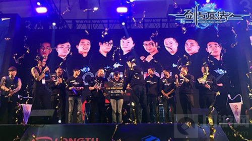 女神泰妍来助阵 新剑与魔法3v3挑战赛中国夺冠