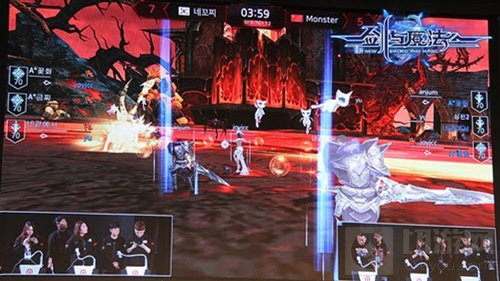 女神泰妍来助阵 新剑与魔法3v3挑战赛中国夺冠