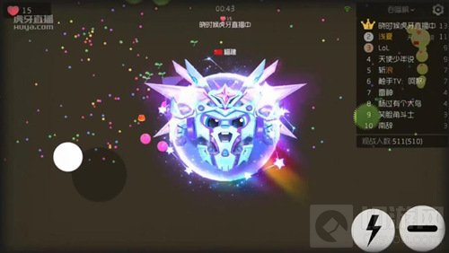 球球大作战5星圣光天使搭配斗转星移截图展示