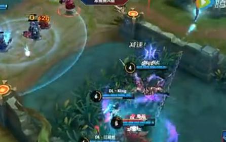 王者荣耀职业联赛eStar对战DL夏侯惇最远大招