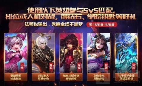 王者荣耀法师训练营有哪些英雄 训练营奖励介绍