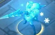 王者荣耀雅典娜新皮肤图片 冰冠女神皮肤赏析