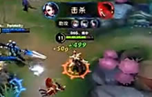 王者荣耀佛中解说荆轲玩法 王者35星排位视频