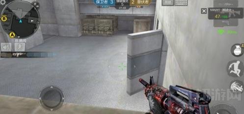 CF手游卫星基地对战点位解析 AB点对战技巧