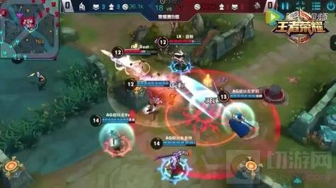 王者荣耀兰陵王霸气首秀KPL 刺客新宠来袭