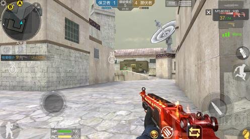 CF手游黑色城镇点位详解 黑色城镇对战技巧