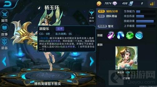 王者荣耀杨玉环回音天使图鉴 技能特效展示