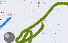 贪吃蛇大作战盒子解说战术 一字长蛇阵解说