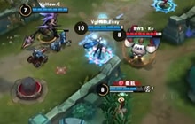 王者荣耀职业联赛BWS对战VgHow刘禅强势参战