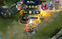 王者荣耀奇怪君解说后羿 钻石局越塔双强杀