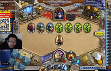 炉石传说王师傅天梯直播实录 复活牧脸黑战