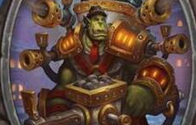 炉石传说龙争虎斗加基森白板卡牌 套路好深