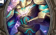 炉石传说原创奥术巨人蓝龙猎卡组 稳拿低保